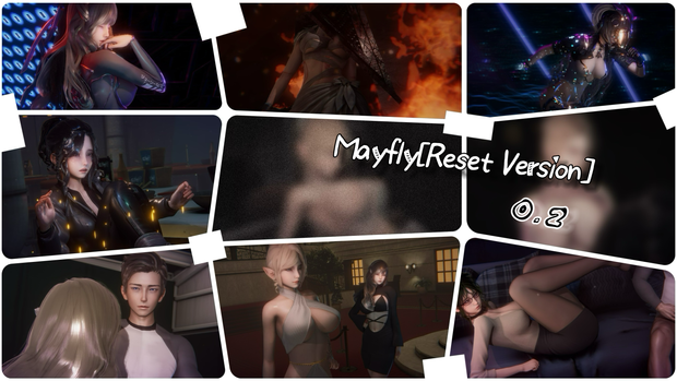 【更新/神作SLG/官中】 蜉蝣/Mayfly V0.2 重置版 PC+MAC+安卓直装/5.8G-橘子游戏