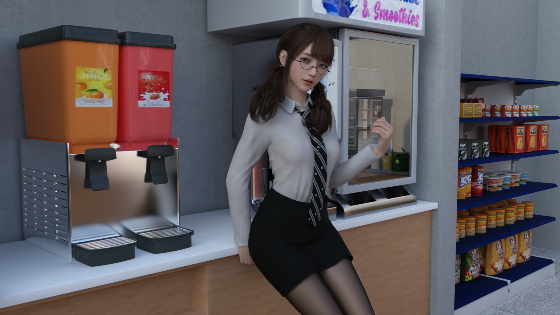 【亚洲风SLG/全动态/建模精美】爱欲之都/City Lights Love Bites V0.2.4官中版 PC +安卓直装/17G-橘子游戏