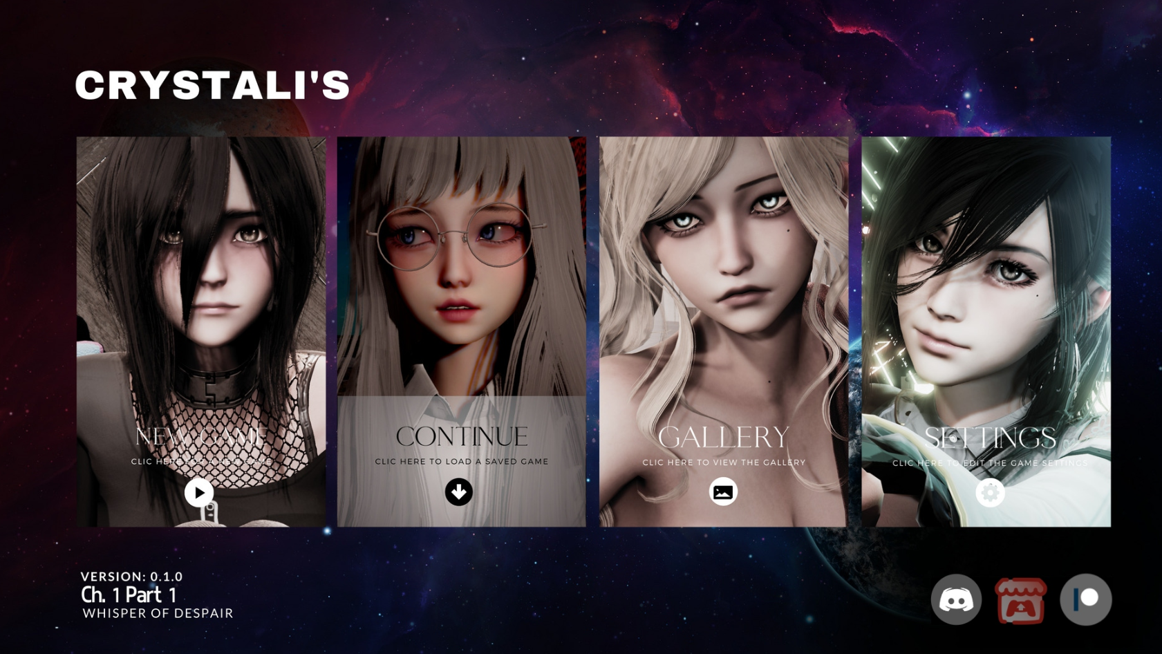 【潜力新作/亚洲风/动态SLG】克里斯塔利斯/CrystaLis 0.1.0 汉化版 PC+安卓直装/3.6G-橘子游戏