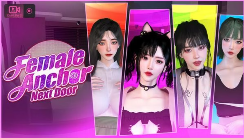 【精品SLG/全动态/剧情互动】隔壁的女主播/Female Anchor Next Door Ver1.05 官中版 PC/20G-橘子游戏