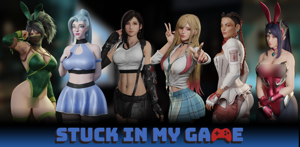 【同人SLG/动态/汉化】困在我的游戏里/Stuck in My Game V0.5.2 汉化版 PC+安卓直装/1G-橘子游戏